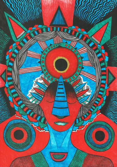 Mind Mandala by Zanara Sabina Nedelcheva Williams